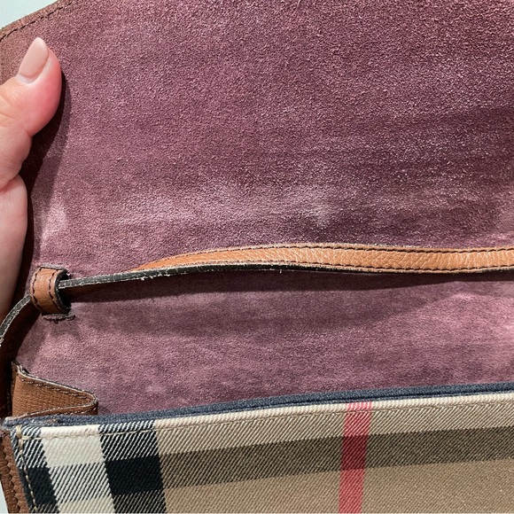 Burberry crossbody macken house check derby tan. - Picture 5 of 8